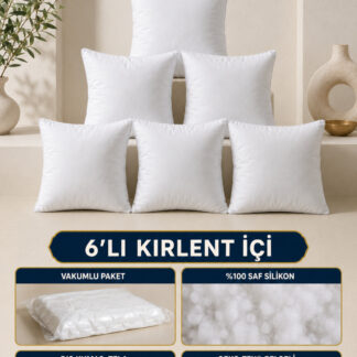 Kırlent İçi Dolgu Yastık — Silikon Elyaf