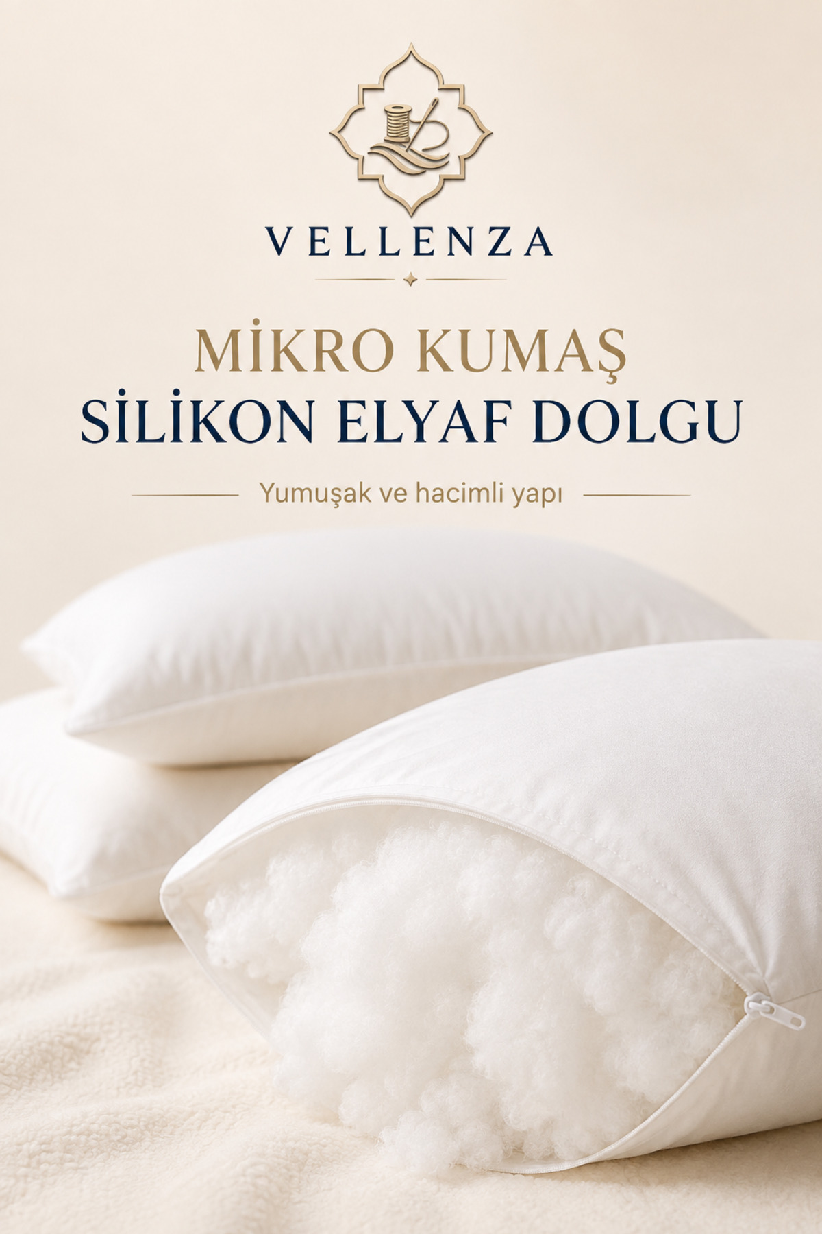 Bebek Yastığı 35x45 cm — Mikro Kumaş, 200 gr - Görsel 3