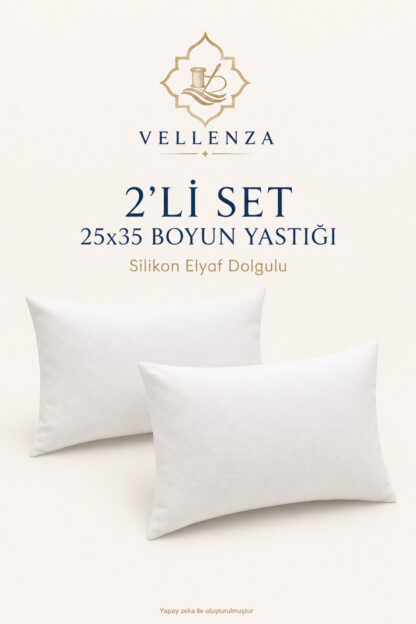 Boyun Yastığı İçi 25x35 cm — 2'li Set