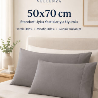 2'li Yastık Kılıfı 50x70 cm — Pamuk Polyester
