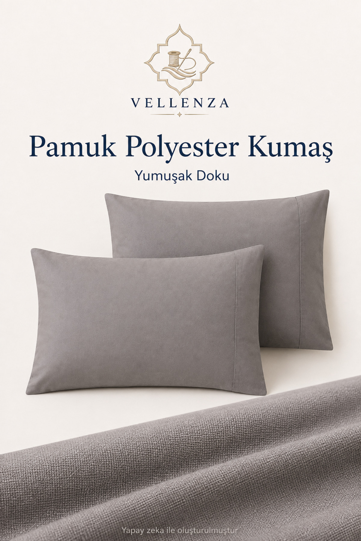 2'li Yastık Kılıfı 50x70 cm — Pamuk Polyester - Görsel 2