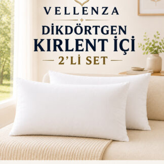 Dikdörtgen Kırlent İçi Dolgu Yastık — Silikon Elyaf