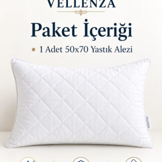 Sıvı Geçirmez Yastık Alezi 50x70 cm — Kapitoneli